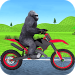 Jungle Animals Motorbike Adventure icon