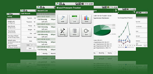 Blood Pressure Tracker pc screenshot