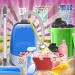 Sweet Girls House Cleaning  - My Home Cleanup Game icon