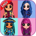 How To Draw Disney Descendants icon
