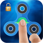 Fidget Spinner Fingerprint lock prank icon