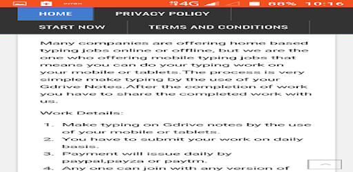 Mobile Typing Jobs pc screenshot