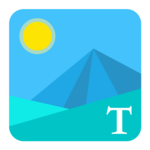 Text Photo Free icon