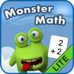 Monster Math Flash Cards Lite icon