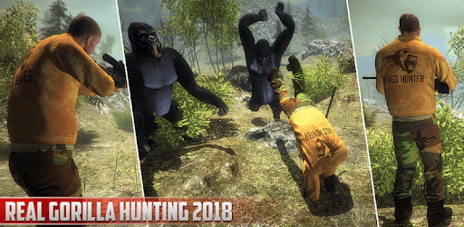 Gorilla Animals Hunting 3D Wild Apes Shooting 2018 pc screenshot