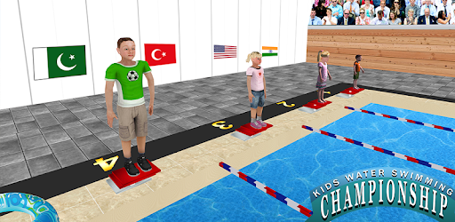 Kids Water Swimming Championship pc screenshot