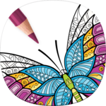 Adult Butterfly Coloring Pages icon