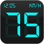 Digital GPS Speedometer Offline Trip Meter HUD icon
