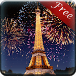 Eiffel Tower Fireworks LWP icon