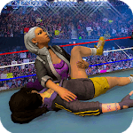 Women Wrestling Championship 3d Girl Fighting icon