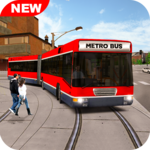 Real City Metro Bus 3D Simulation Game for pc icon