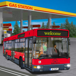 Gas Station Bus Driving Simulator icon