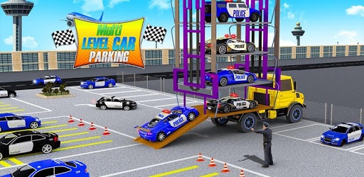 Multi Level Police Car Parking Car Driving Sim pc screenshot