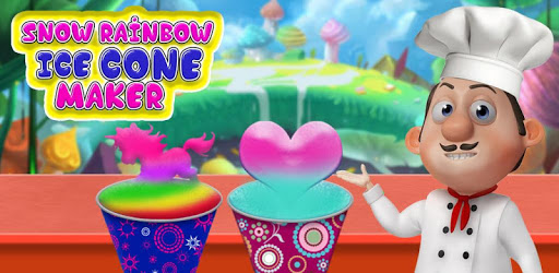 Snow Rainbow Ice Cone Maker: Icy Candy fun pc screenshot Snow Rainbow Ice Cone Maker: Icy Candy fun pc screenshot