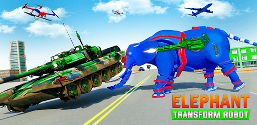 Flying Monster Truck Transform Elephant Robot Game pc screenshot