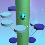 Hell Tower Jump, happy christmas icon