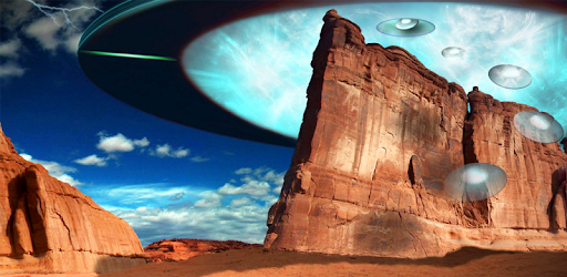 Alien & UFO Wallpaper pc screenshot Alien & UFO Wallpaper pc screenshot