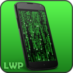 Digital Matrix Code Rain Live Wallpaper icon