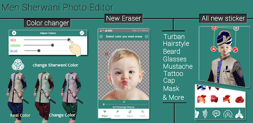 Men Sherwani Photo Editor pc screenshot