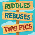 Riddles, Rebus Puzzles and Two Pics for pc icon