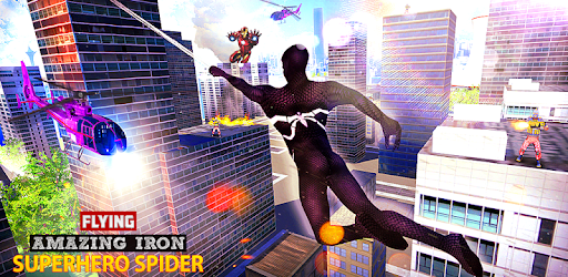 Flying Amazing Iron Spider Superhero Fighting pc screenshot Flying Amazing Iron Spider Superhero Fighting pc screenshot