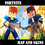 Map and skins Fortnite for MCPE icon