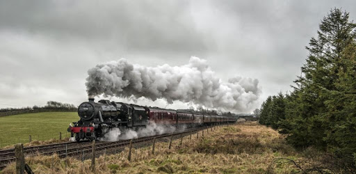 Steam train Live Wallpaper pc screenshot