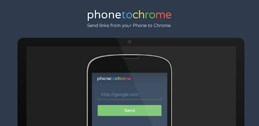 Phone to Chrome pc screenshot Phone to Chrome pc screenshot