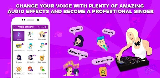 Voice changer - Music recorder with effects pc screenshot