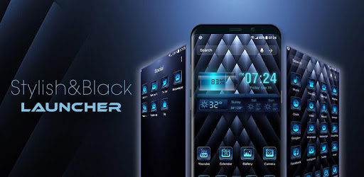 Blue launcher theme &wallpaper pc screenshot Blue launcher theme &wallpaper pc screenshot