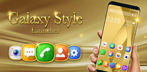 Golden launcher theme &wallpaper pc screenshot