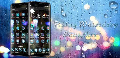 Rainy launcher theme &wallpaper pc screenshot