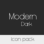 Icon Pack Modern Dark icon