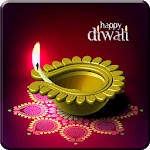 Name on Diwali Greetings Cards icon