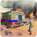 US Army Ambulance Rescue Game. icon
