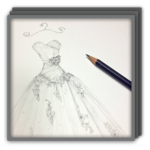 Drawing Dress Gown icon