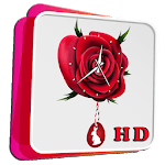 Rose Pendulum Clock Live wallpaper icon