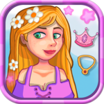 Dress up Princess Rapunzel icon