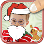 Merry Christmas Stickers - Happy New Year Collage icon