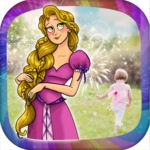 Your photo with Rapunzel icon