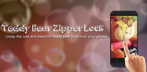 Teddy Bear Zipper Lock Screen pc screenshot Teddy Bear Zipper Lock Screen pc screenshot