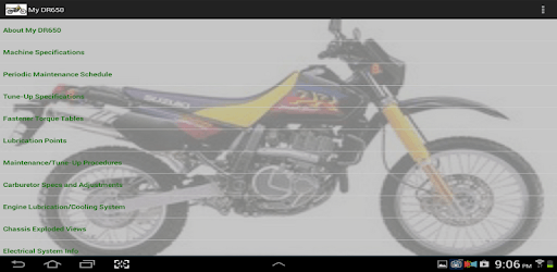 My DR650 pc screenshot My DR650 pc screenshot
