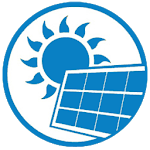 Solar power icon