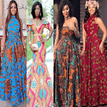 Ankara Long Gown Design & Fashion Styles icon