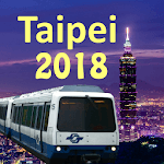 Taipei Metro MRT Train Map 2018 icon