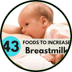 How to increase breast milk icon