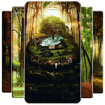 Fantasy Forest Wallpaper for pc icon