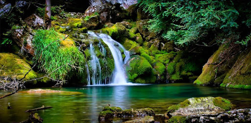 Waterfall Wallpaper pc screenshot