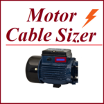 Electrical Cable Size calculator: Motor Calculator icon