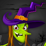 Angry Witch vs Pumpkin: Scary Halloween Game 2018 icon